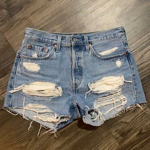Levi’s 501 High Rise Shorts